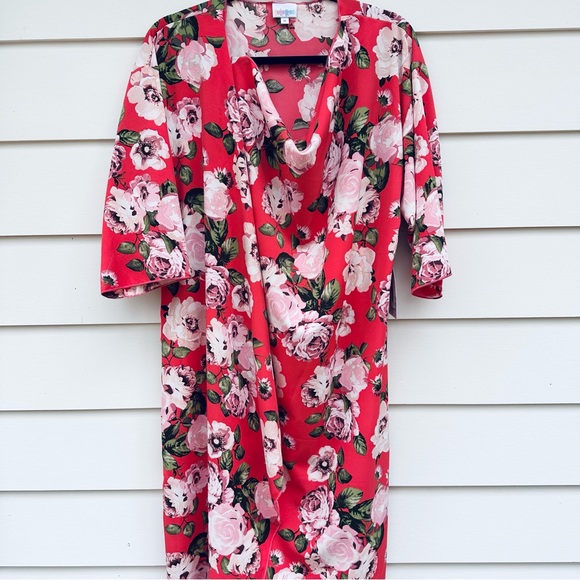 LuLaRoe Other - *FREE SURPRISE CLOTHING ITEM LuLaRoe Shirley kimono M